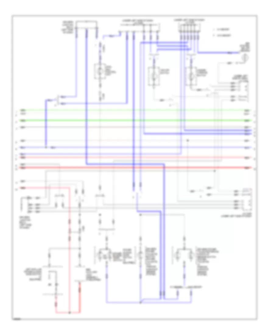 Instrument Illumination Wiring Diagram 3 of 4 for Honda Odyssey EX 2013