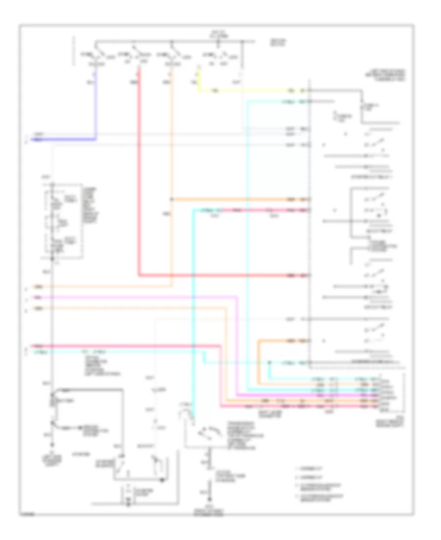 Remote Starting Wiring Diagram 2 of 2 for Honda Odyssey EX 2013