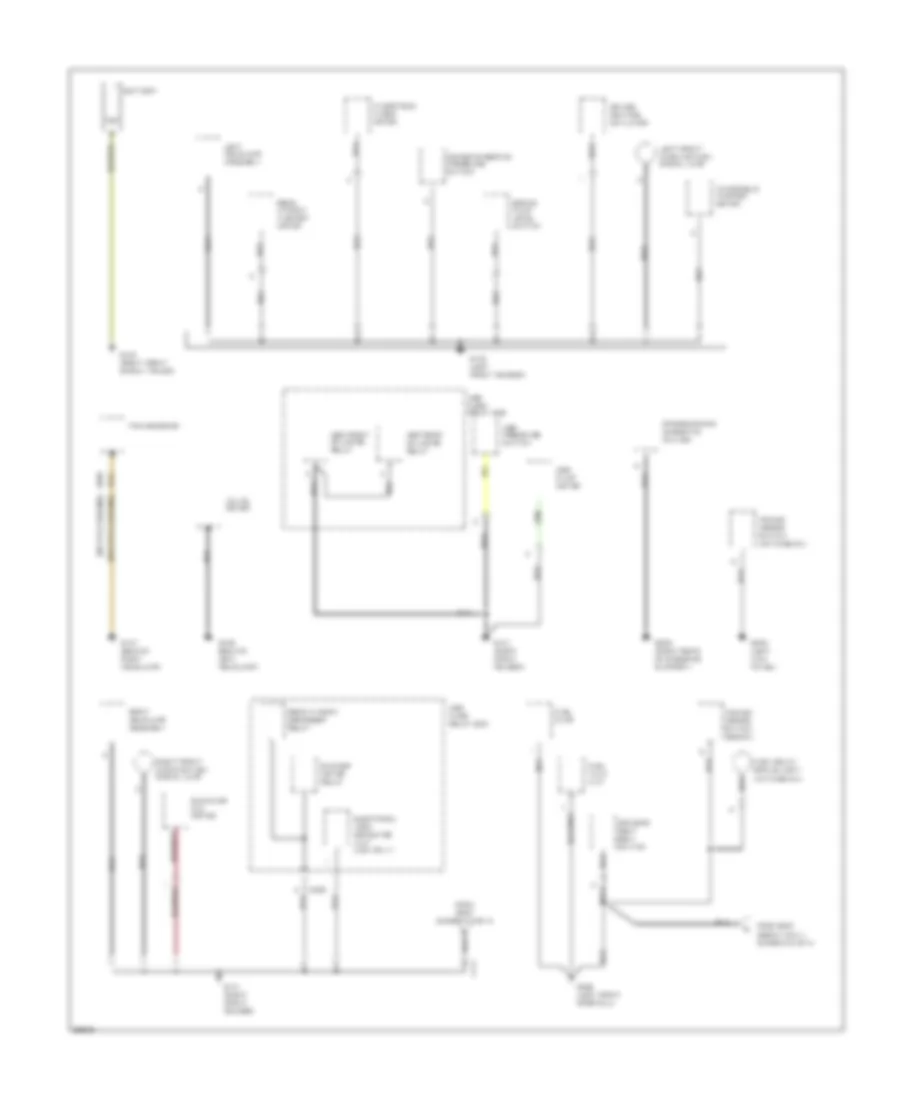 Ground Distribution Wiring Diagram 1 of 4 for Honda Civic CX 1995