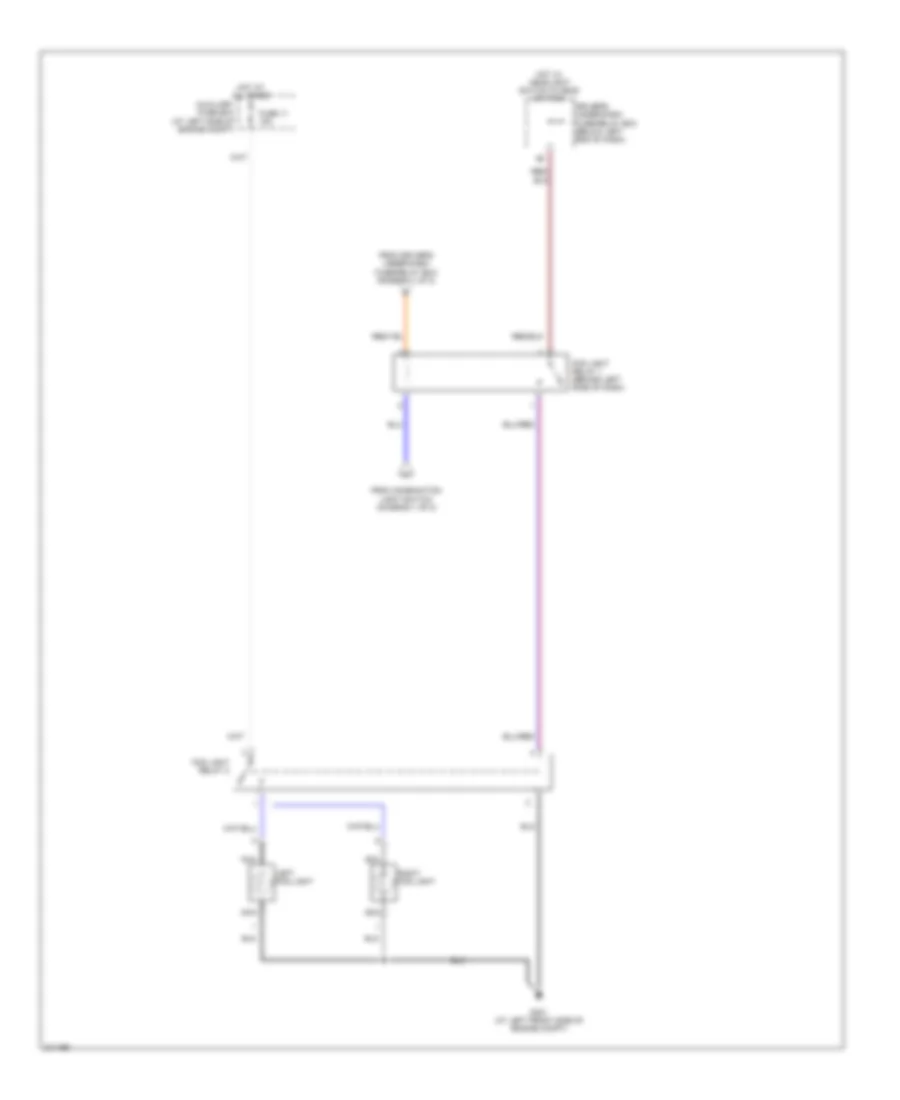 Headlights Wiring Diagram, with DRL (2 of 2) for Honda Pilot EX 2005