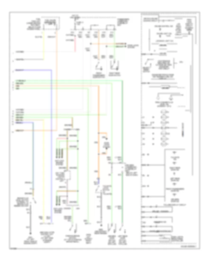 Instrument Cluster Wiring Diagram 2 of 2 for Honda Pilot EX 2005
