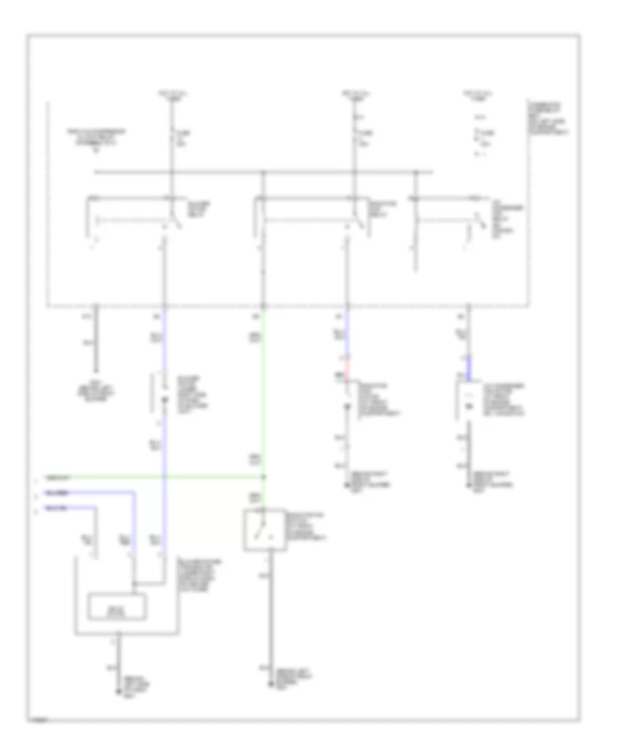 Manual A C Wiring Diagram 2 of 2 for Honda Element DX 2004