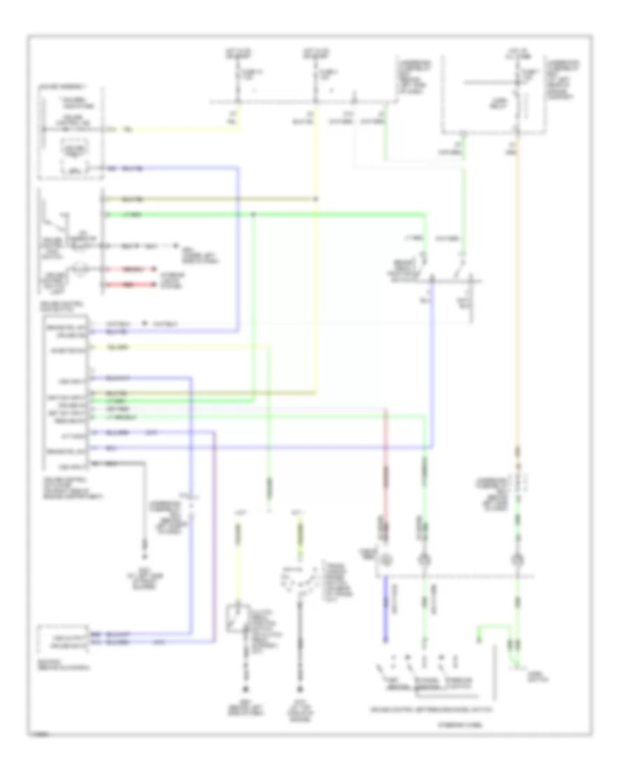 Cruise Control Wiring Diagram for Honda Element DX 2004