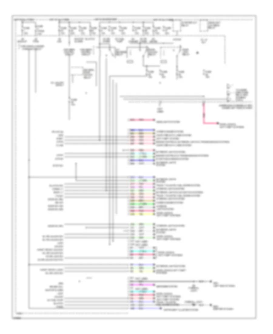 Body Control Modules Wiring Diagram 1 of 2 for Honda Insight 2012