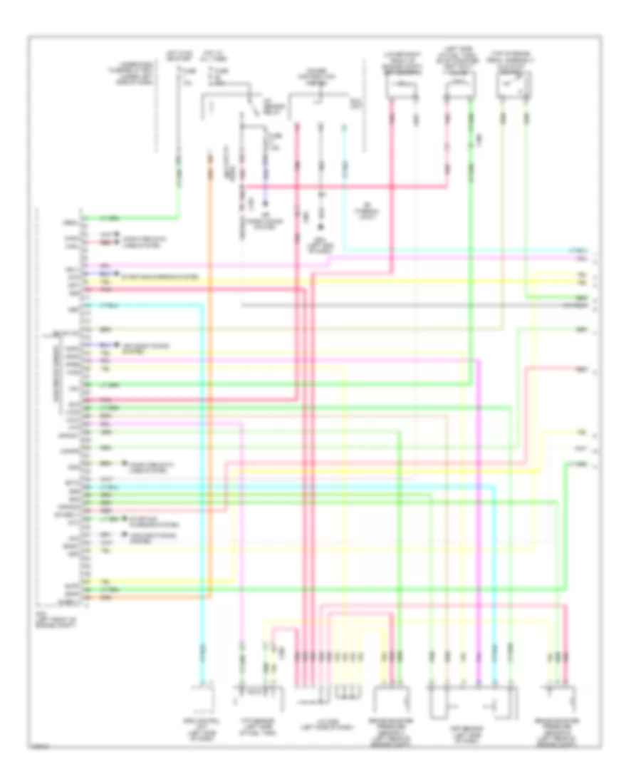 1 3L Hybrid Engine Controls Wiring Diagram 1 of 5 for Honda Insight 2012