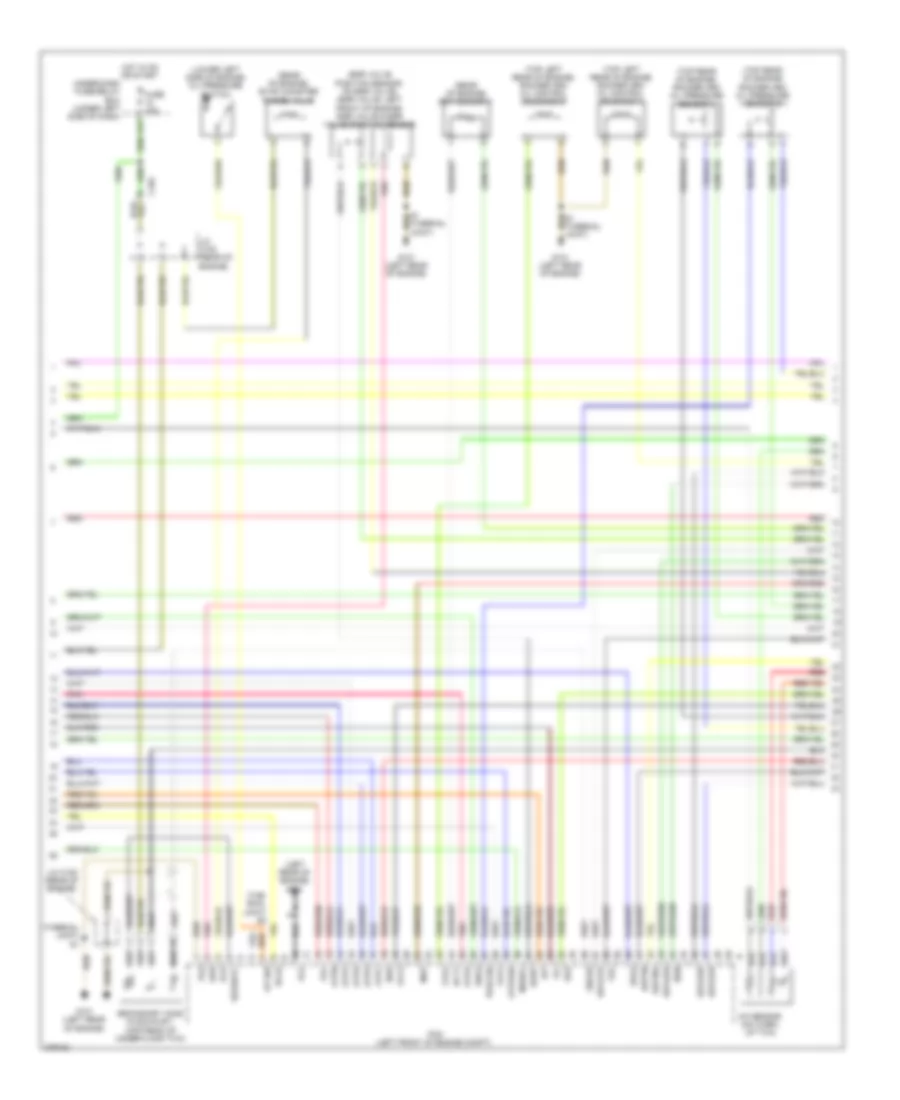 1.3L Hybrid, Engine Controls Wiring Diagram (3 of 5) for Honda Insight 2012