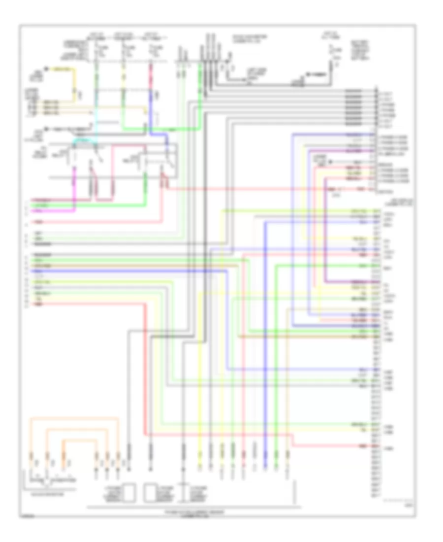 1.3L Hybrid, IMA Wiring Diagram (3 of 3) for Honda Insight 2012