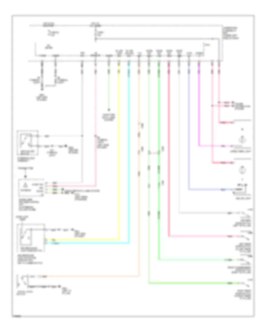 Entry Light Timer Wiring Diagram for Honda Insight 2012