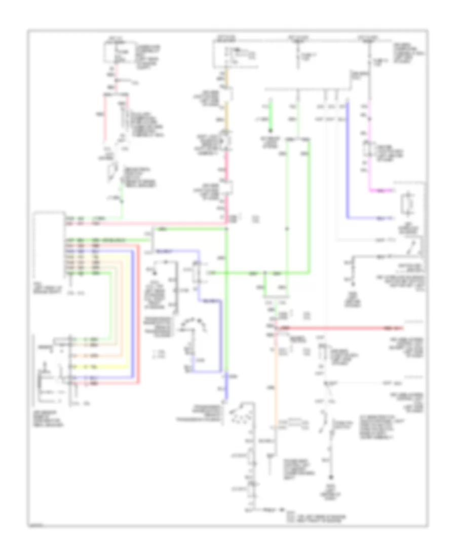 Shift Interlock Wiring Diagram for Honda Crosstour EX 2014