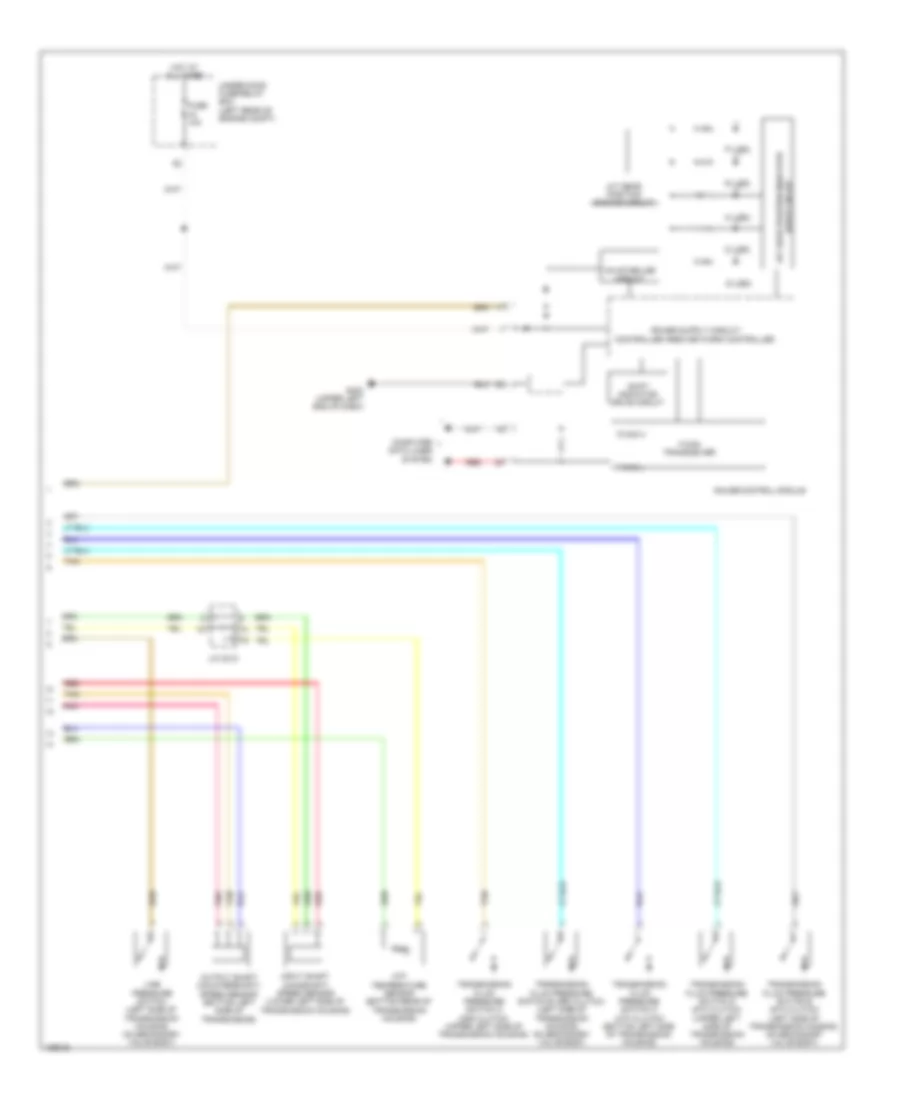3.5L, Transmission Wiring Diagram (3 of 3) for Honda Crosstour EX 2014