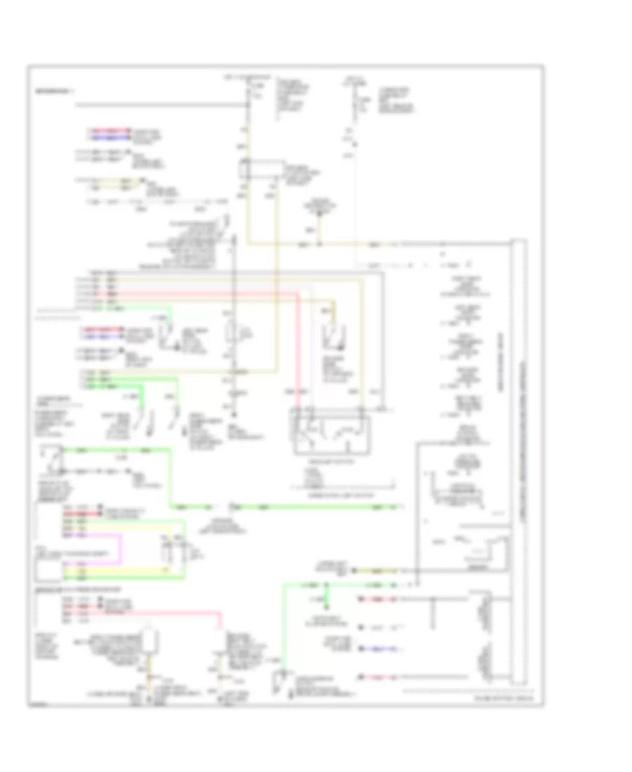 3 5L Chime Wiring Diagram for Honda Crosstour EX 2014