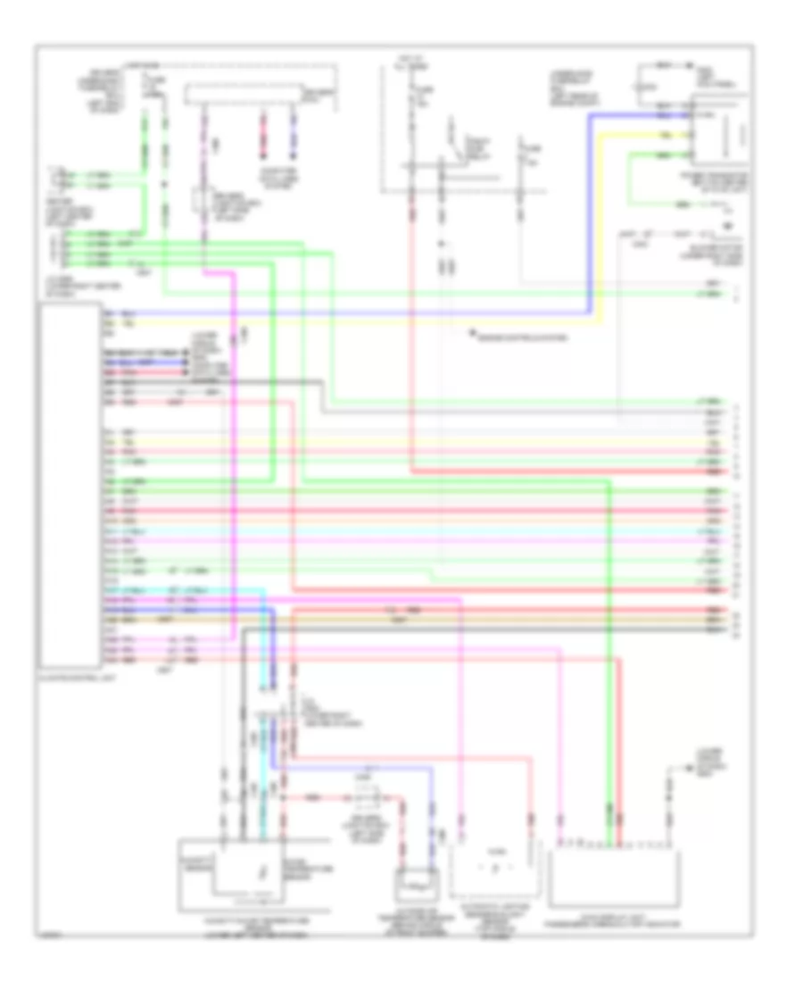 2 4L Automatic A C Wiring Diagram 1 of 3 for Honda Crosstour EX 2014