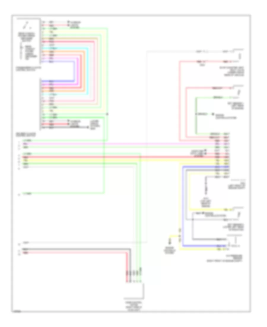 2.4L, Automatic AC Wiring Diagram (3 of 3) for Honda Crosstour EX 2014