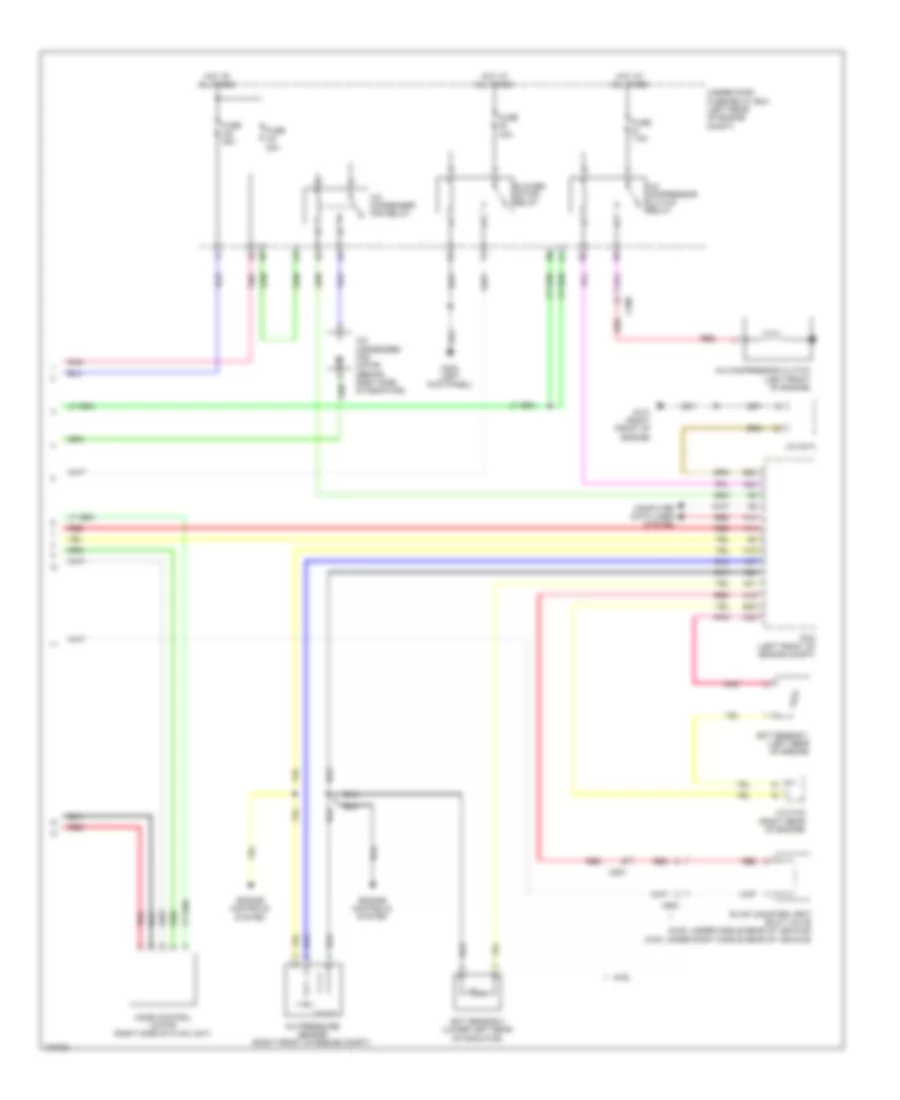 3.5L, Automatic AC Wiring Diagram (3 of 3) for Honda Crosstour EX 2014