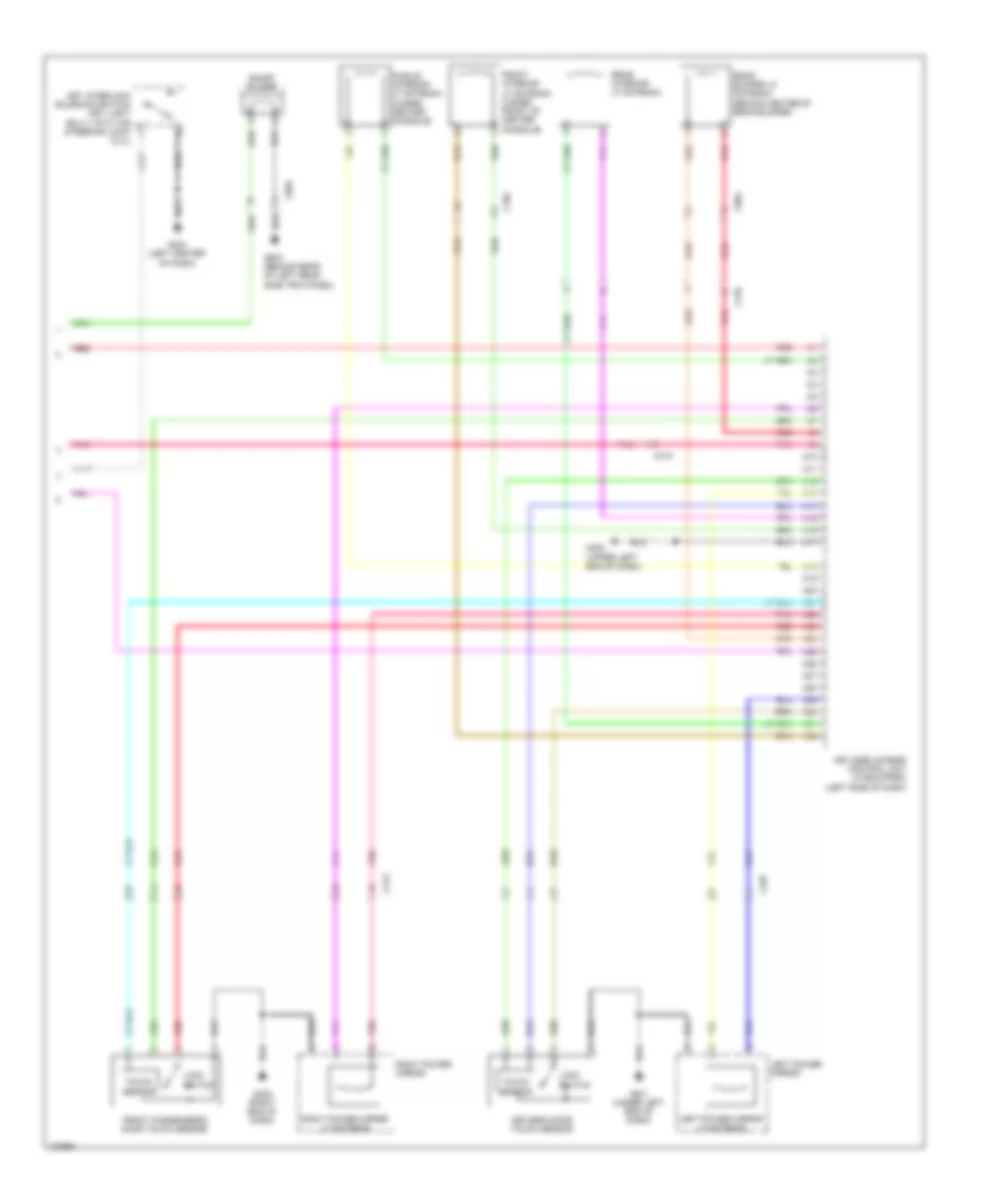 Forced Entry Wiring Diagram (6 of 6) for Honda Crosstour EX 2014