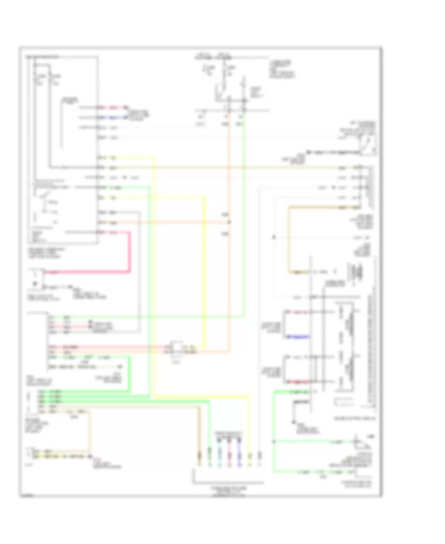 Immobilizer Wiring Diagram for Honda Crosstour EX 2014