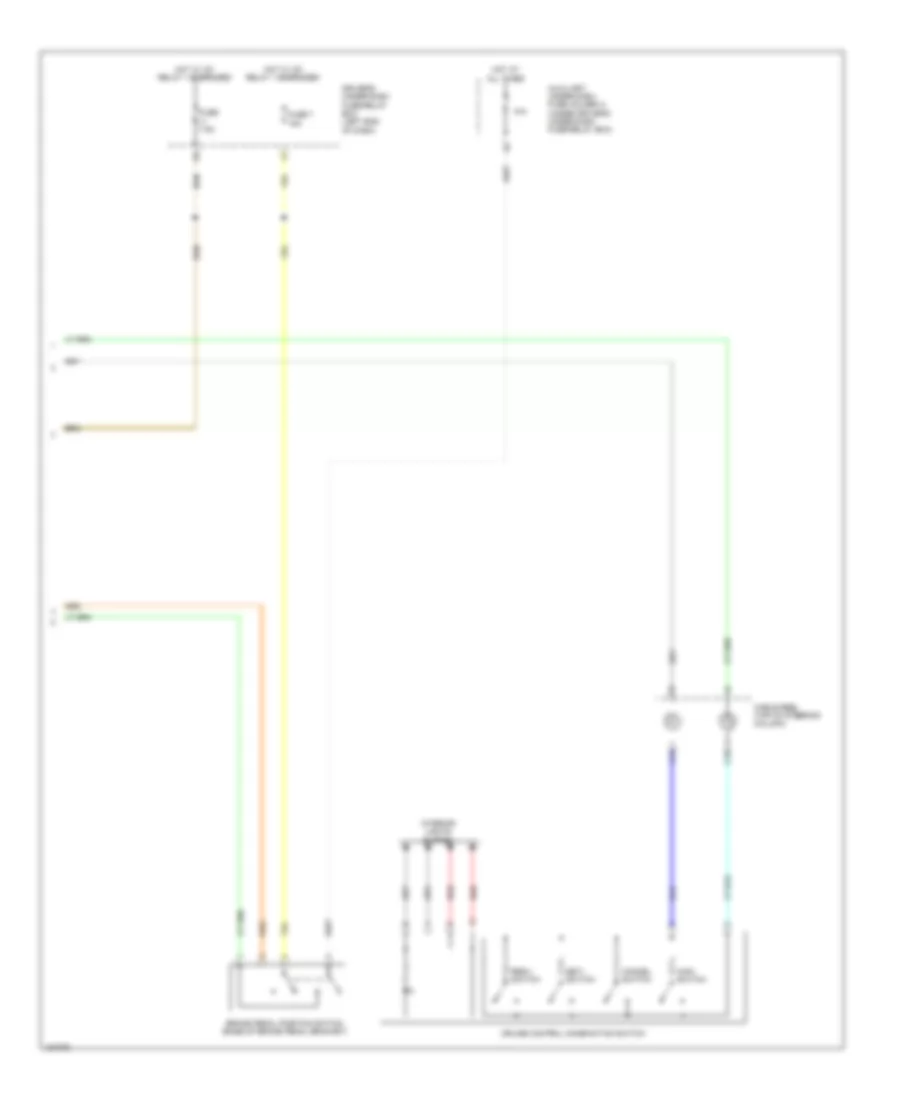 3.5L, Cruise Control Wiring Diagram (3 of 3) for Honda Crosstour EX 2014