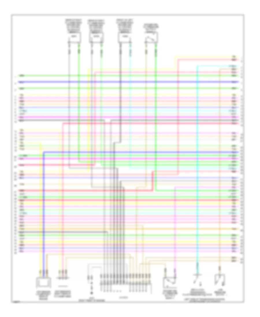 3.5L, Engine Performance Wiring Diagram (6 of 7) for Honda Crosstour EX 2014