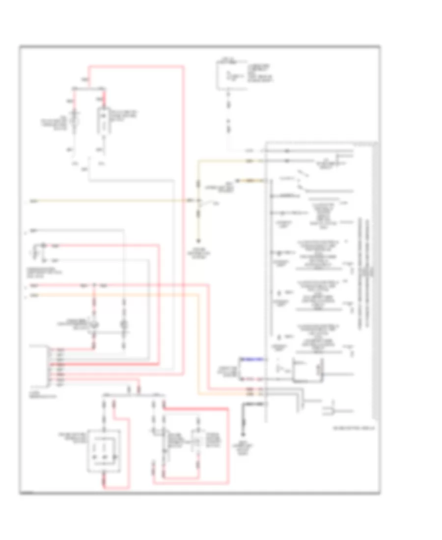 Instrument Illumination Wiring Diagram 3 of 3 for Honda Crosstour EX 2014