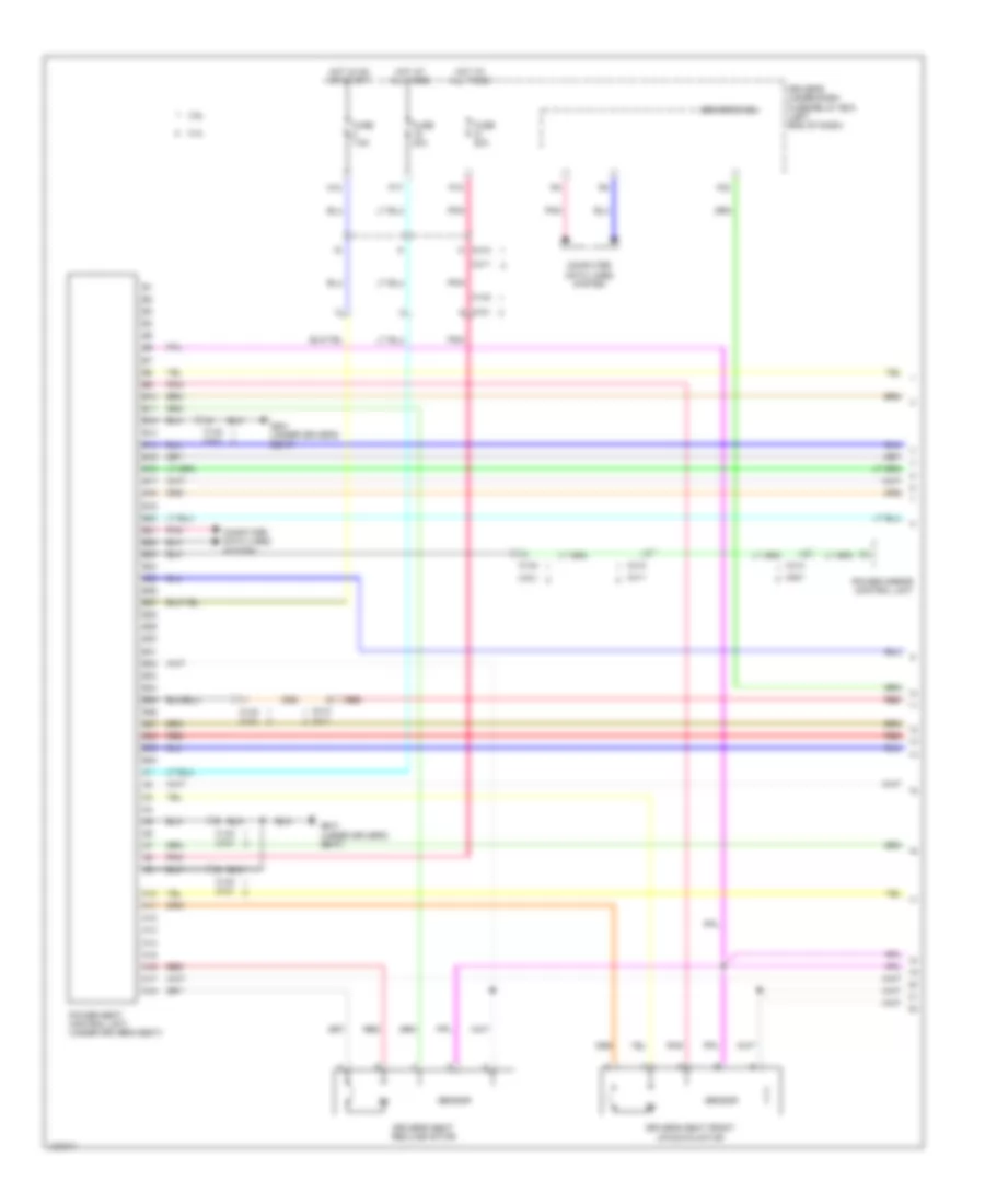 Memory Seat Wiring Diagram 1 of 3 for Honda Crosstour EX 2014