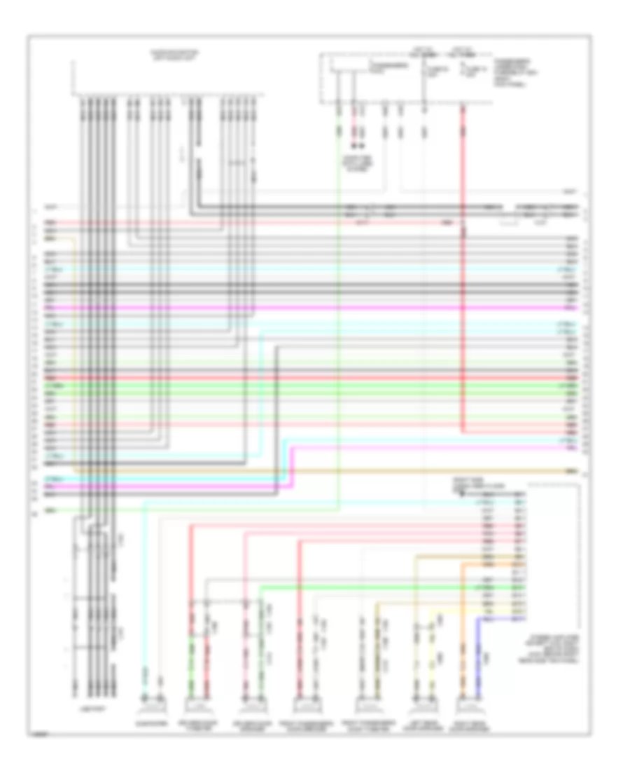 3 5L Navigation Wiring Diagram 4 of 6 for Honda Crosstour EX 2014