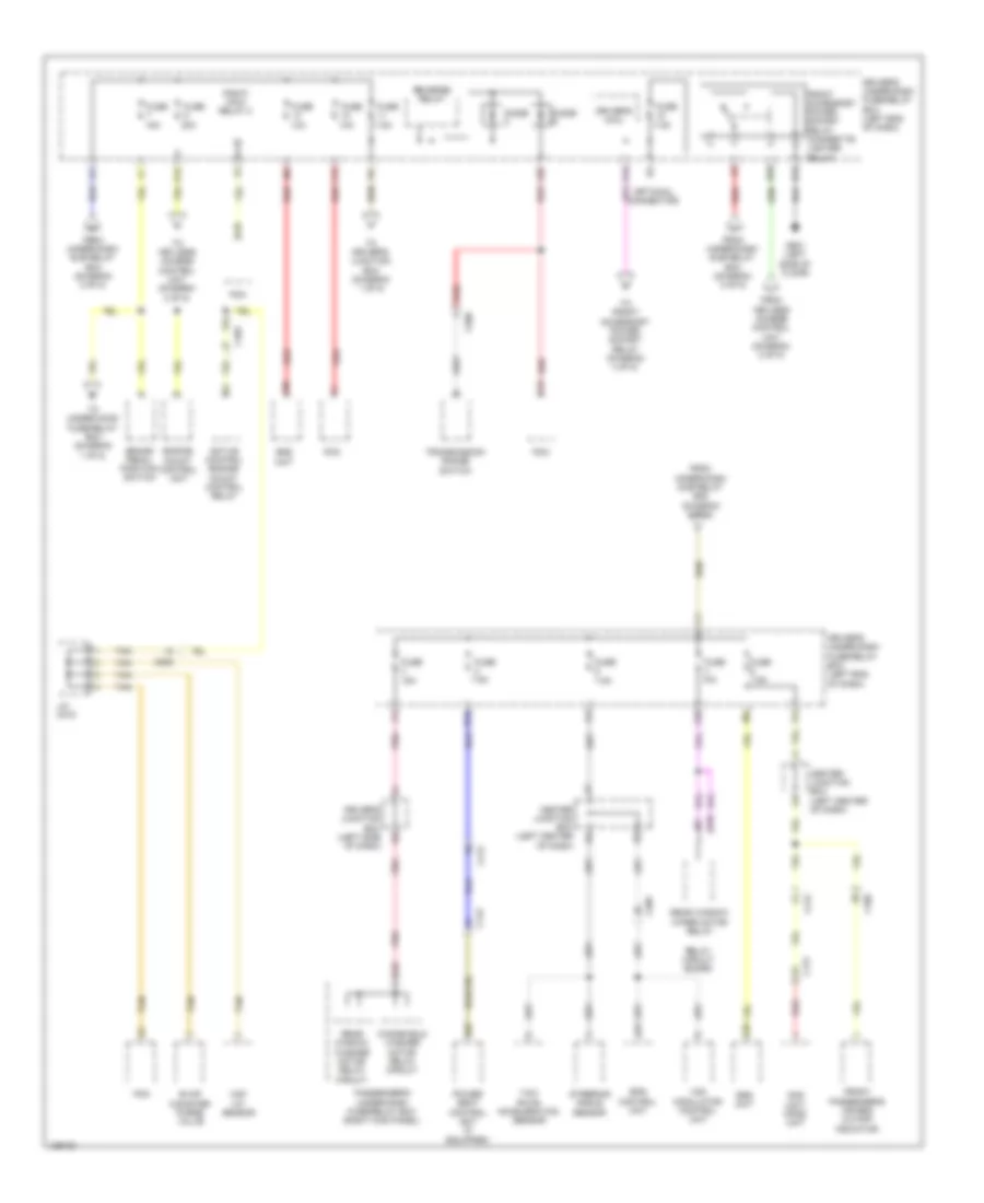3 5L Power Distribution Wiring Diagram 3 of 5 for Honda Crosstour EX 2014
