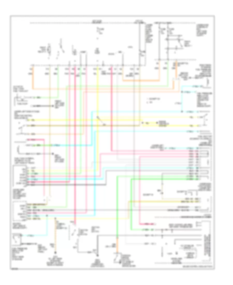 Immobilizer Wiring Diagram, Except Hybrid for Honda Civic Si 2008
