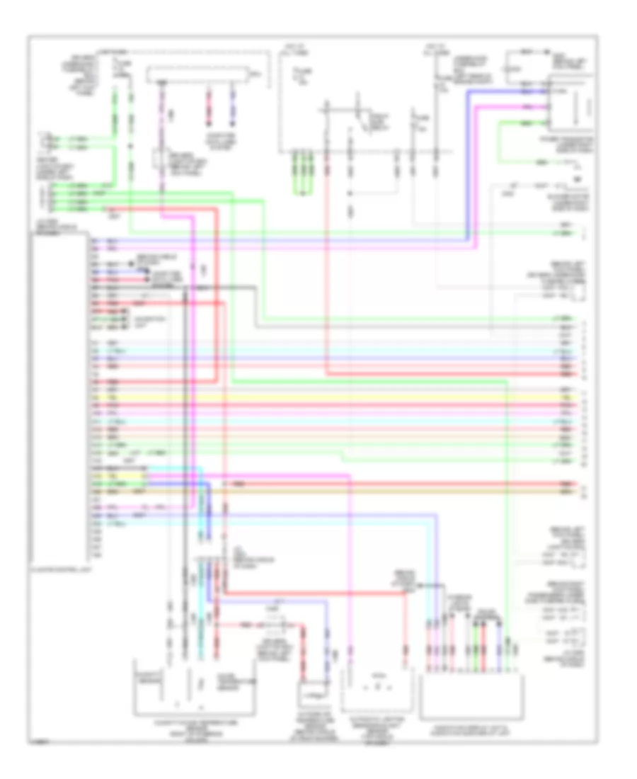 Automatic A C Wiring Diagram with Navigation 1 of 3 for Honda Accord Crosstour EX 2011
