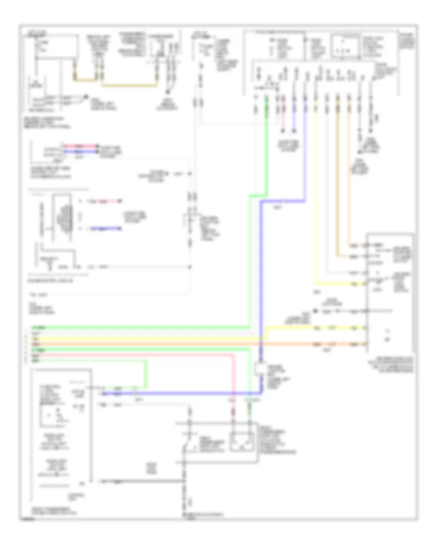 Forced Entry Wiring Diagram (3 of 3) for Honda Accord Crosstour EX 2011
