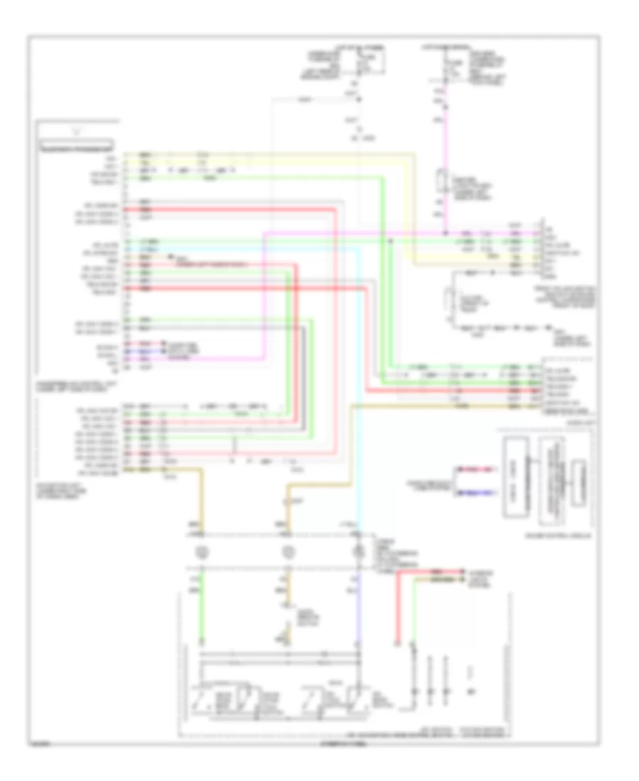 Hands Free Module Wiring Diagram for Honda Accord Crosstour EX 2011