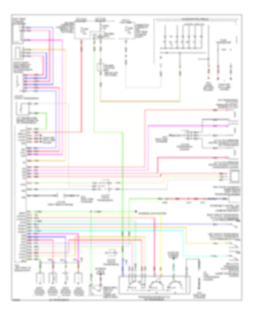 Transmission Wiring Diagram for Honda Accord Crosstour EX 2011