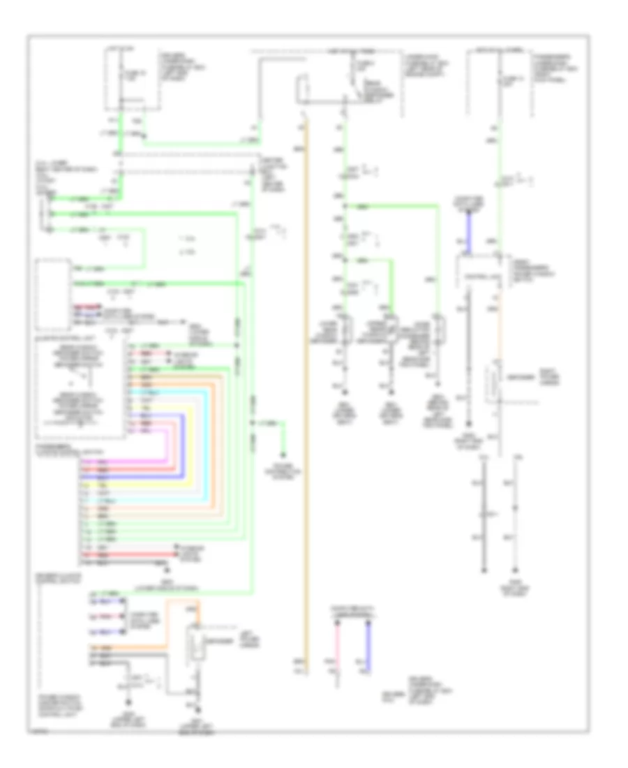 Defoggers Wiring Diagram for Honda Crosstour EX-L 2014