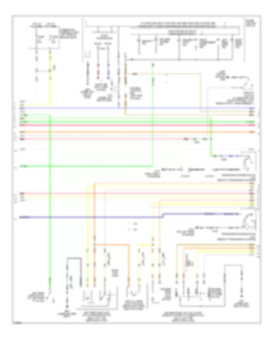 Power Door Locks Wiring Diagram (3 of 6) for Honda Crosstour EX-L 2014