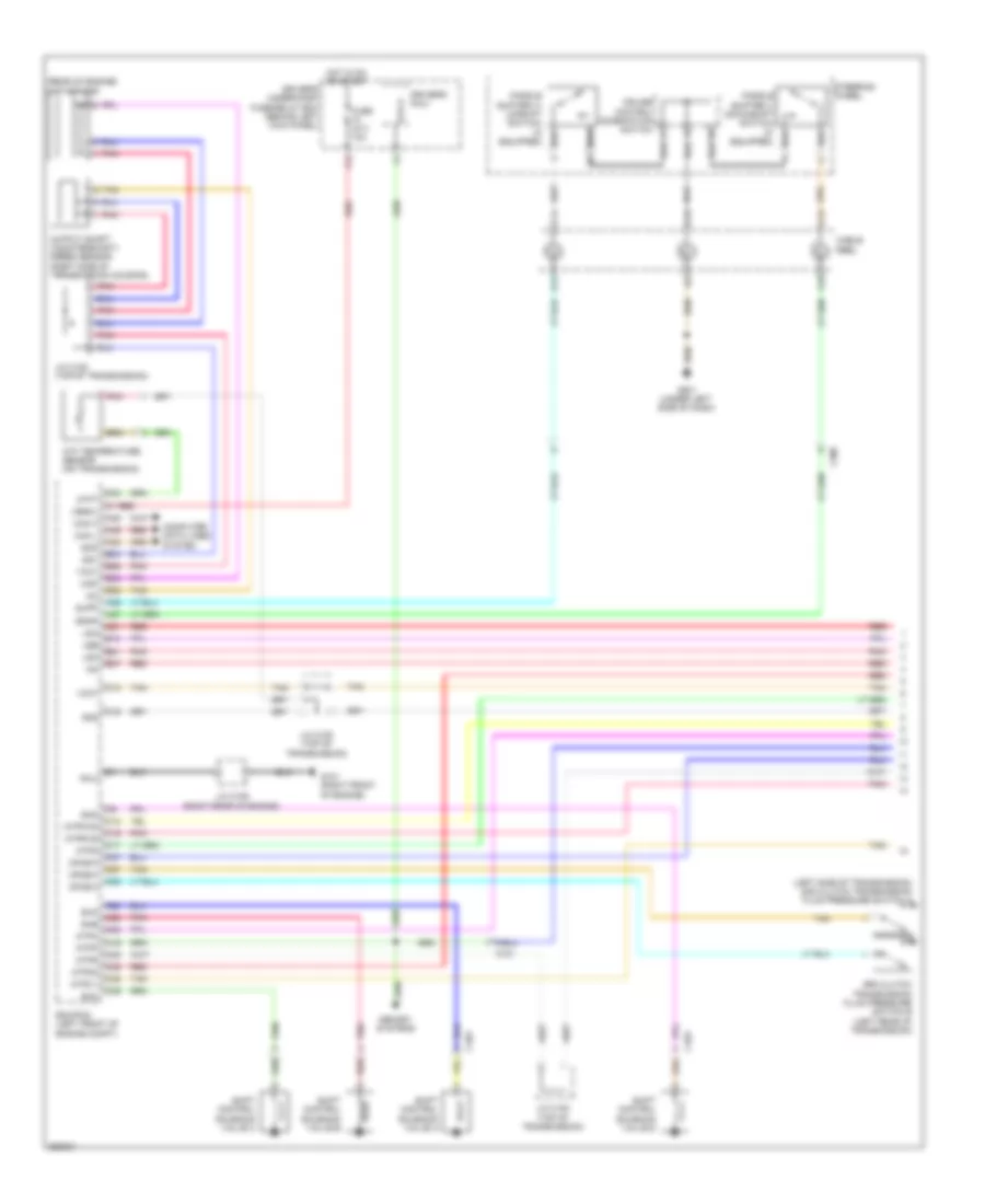 3 5L Transmission Wiring Diagram 1 of 2 for Honda Accord EX 2011