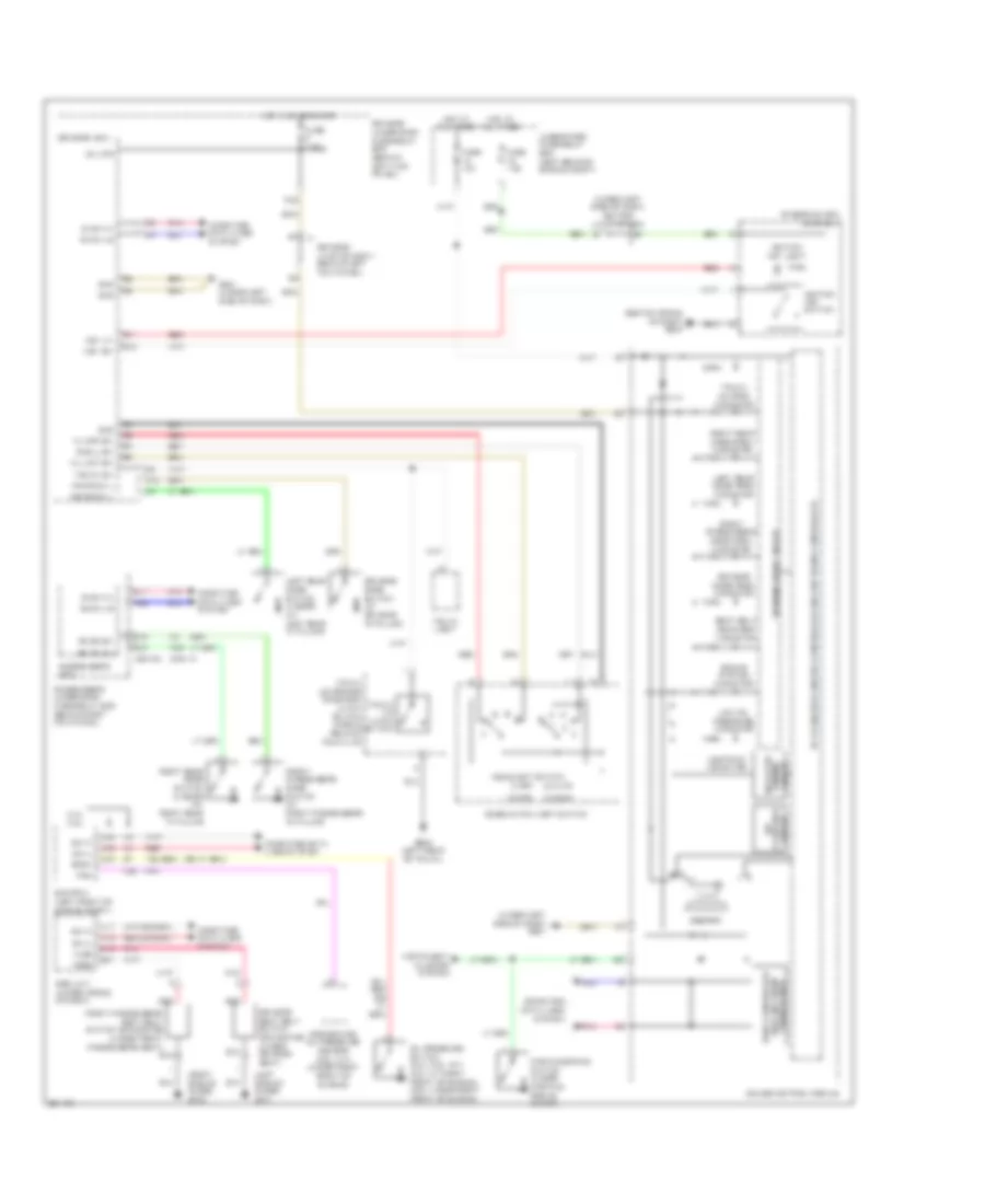 Chime Wiring Diagram for Honda Accord EX 2011