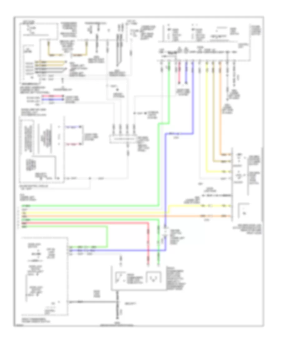 Forced Entry Wiring Diagram (3 of 3) for Honda Accord EX 2011