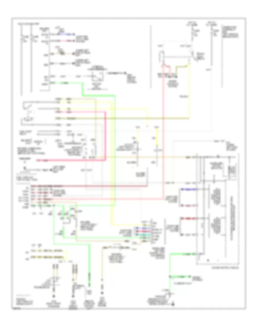 Immobilizer Wiring Diagram for Honda Accord EX 2011