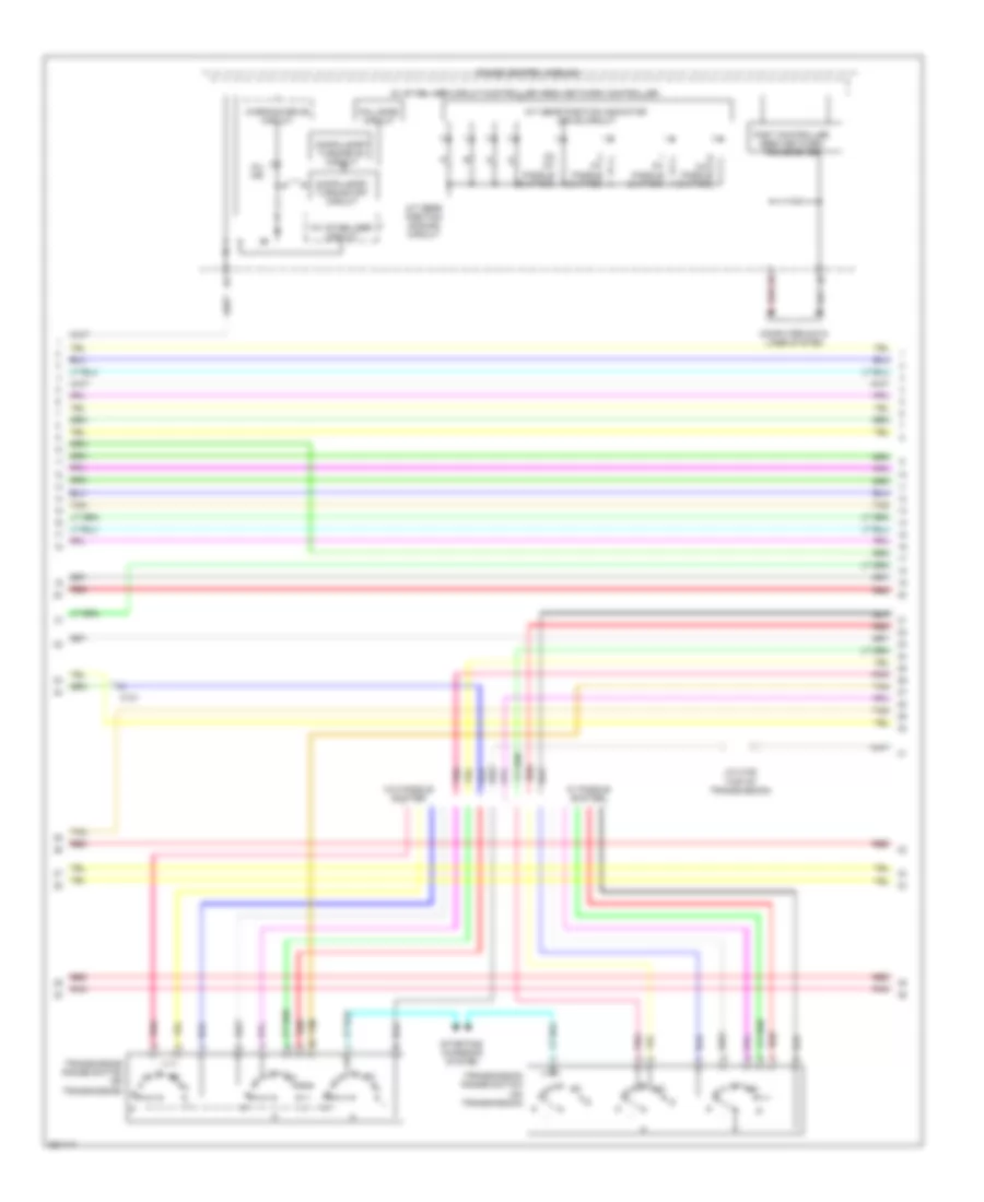 3.5L, Engine Performance Wiring Diagram (5 of 7) for Honda Accord EX 2011