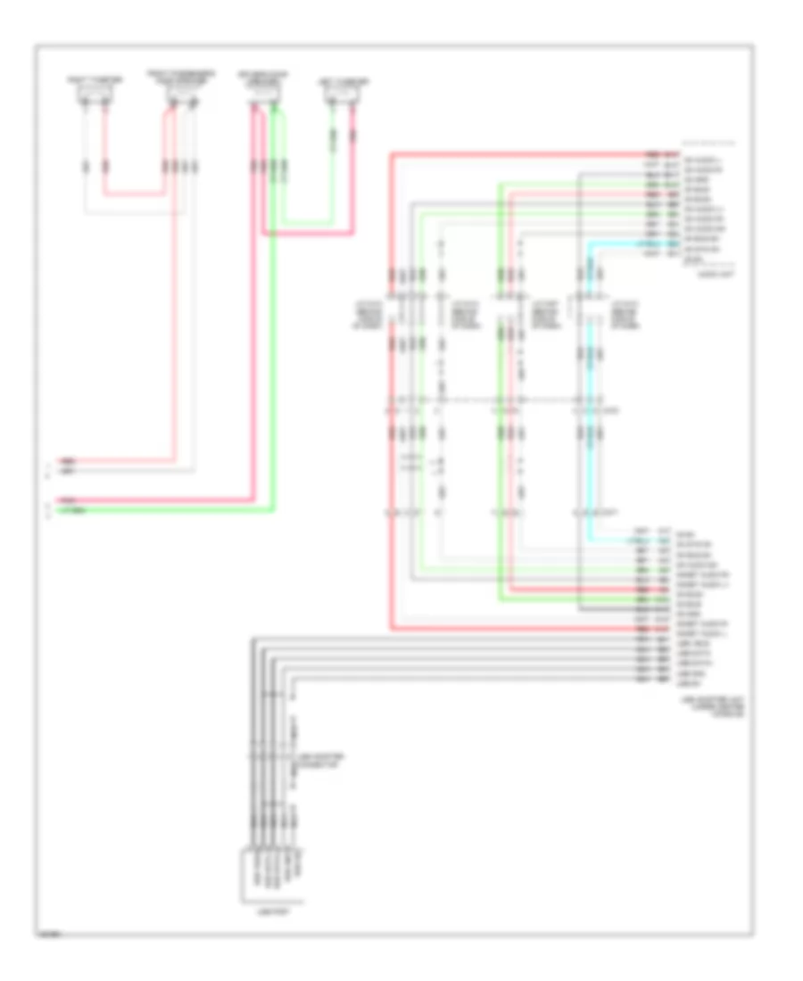 Base Radio Wiring Diagram 3 of 3 for Honda Accord EX 2011
