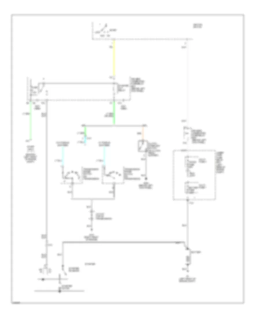 3.5L, Starting Wiring Diagram for Honda Accord EX 2011