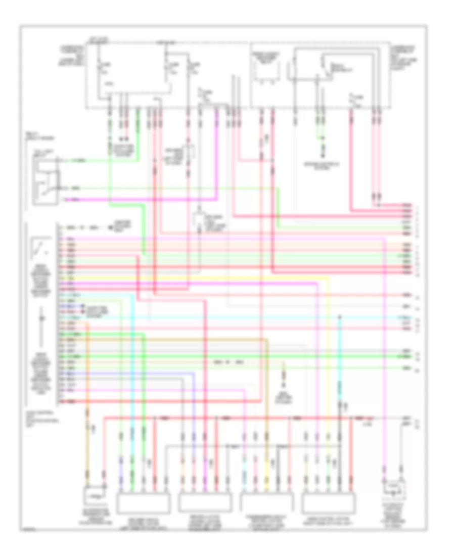 Automatic A C Wiring Diagram 1 of 3 for Honda CR V EX 2014