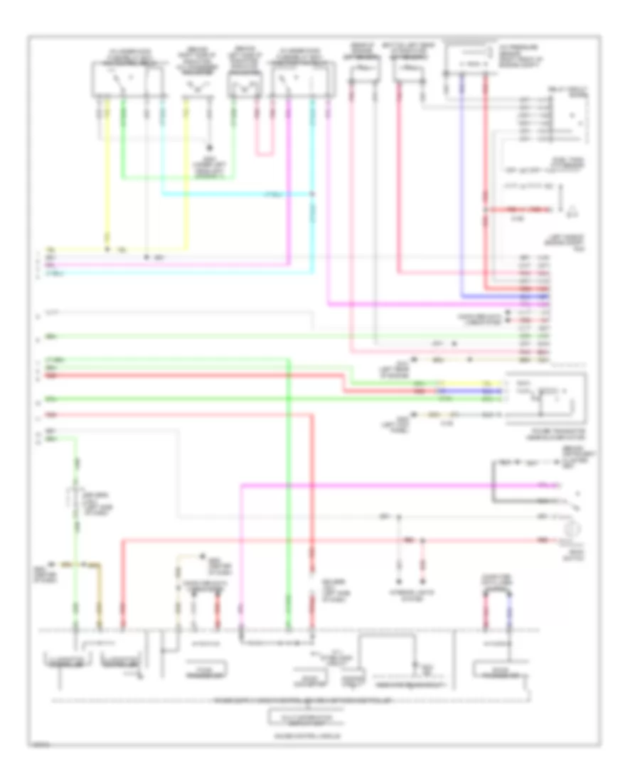 Automatic AC Wiring Diagram (3 of 3) for Honda CR-V EX 2014