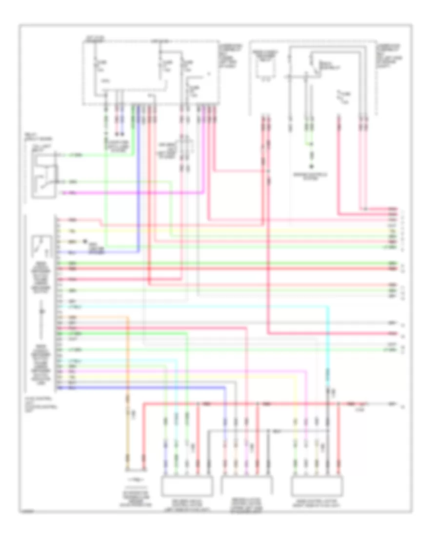 Manual AC Wiring Diagram (1 of 3) for Honda CR-V EX 2014