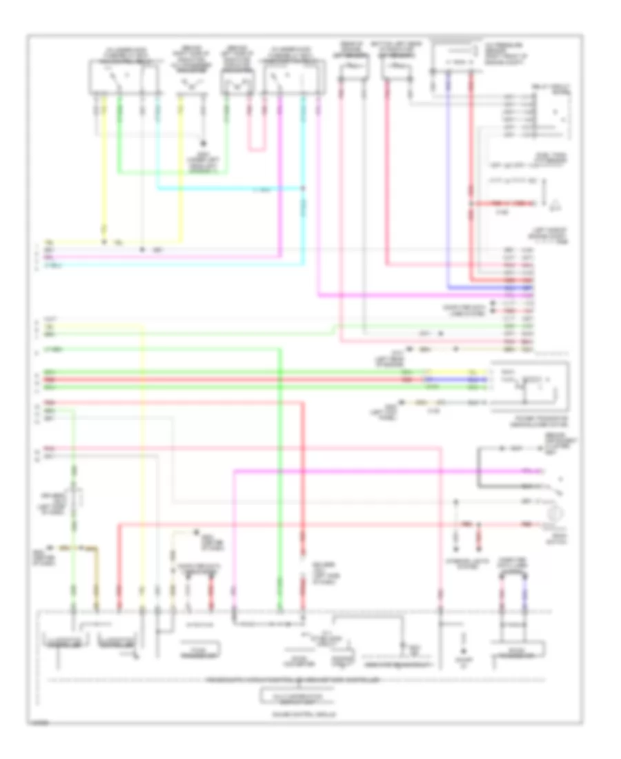 Manual A C Wiring Diagram 3 of 3 for Honda CR V EX 2014