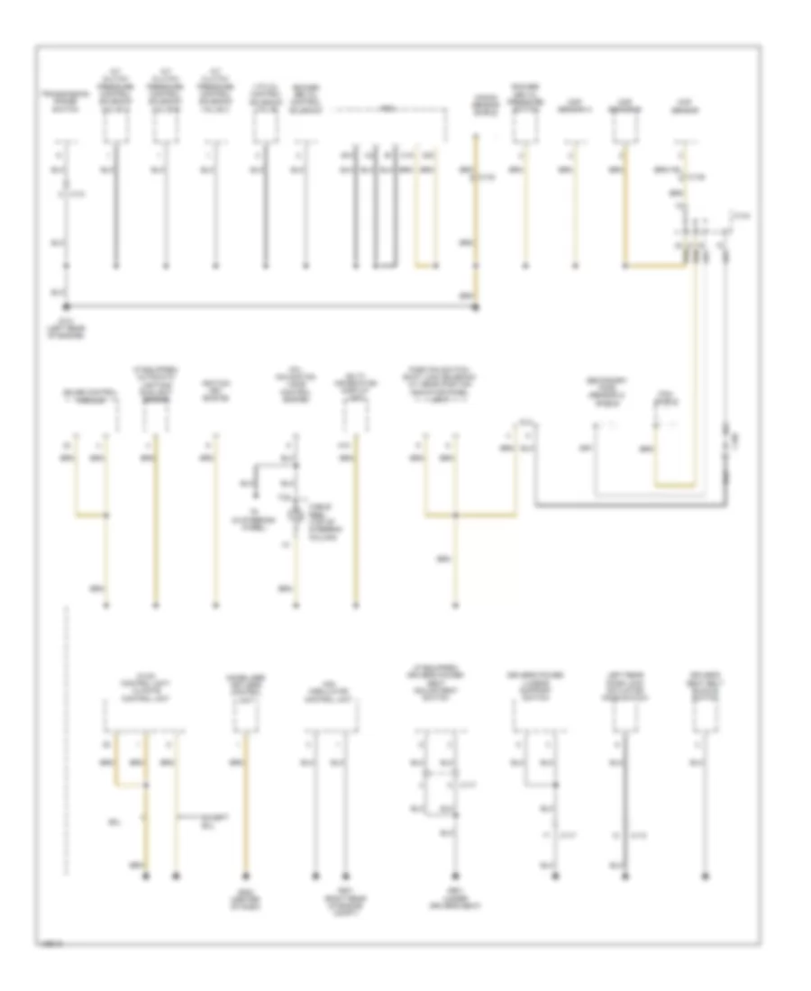 Ground Distribution Wiring Diagram 1 of 4 for Honda CR V EX 2014