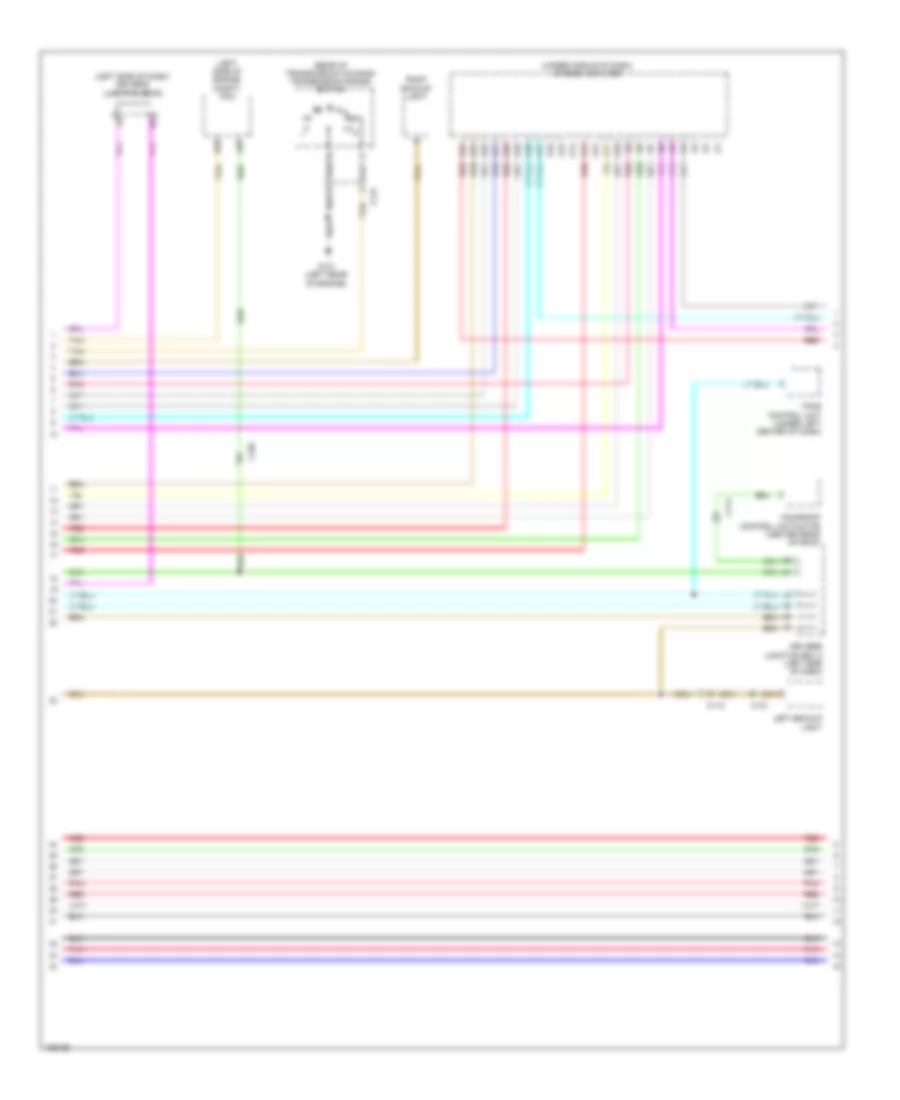 Premium Radio Wiring Diagram, with Navigation (2 of 4) for Honda CR-V EX 2014