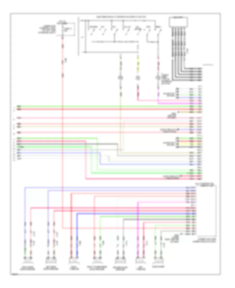 Premium Radio Wiring Diagram, without Navigation (4 of 4) for Honda CR-V EX 2014