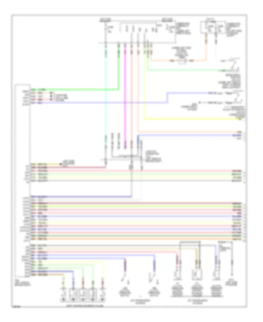 Transmission Wiring Diagram 1 of 2 for Honda CR V LX 2008