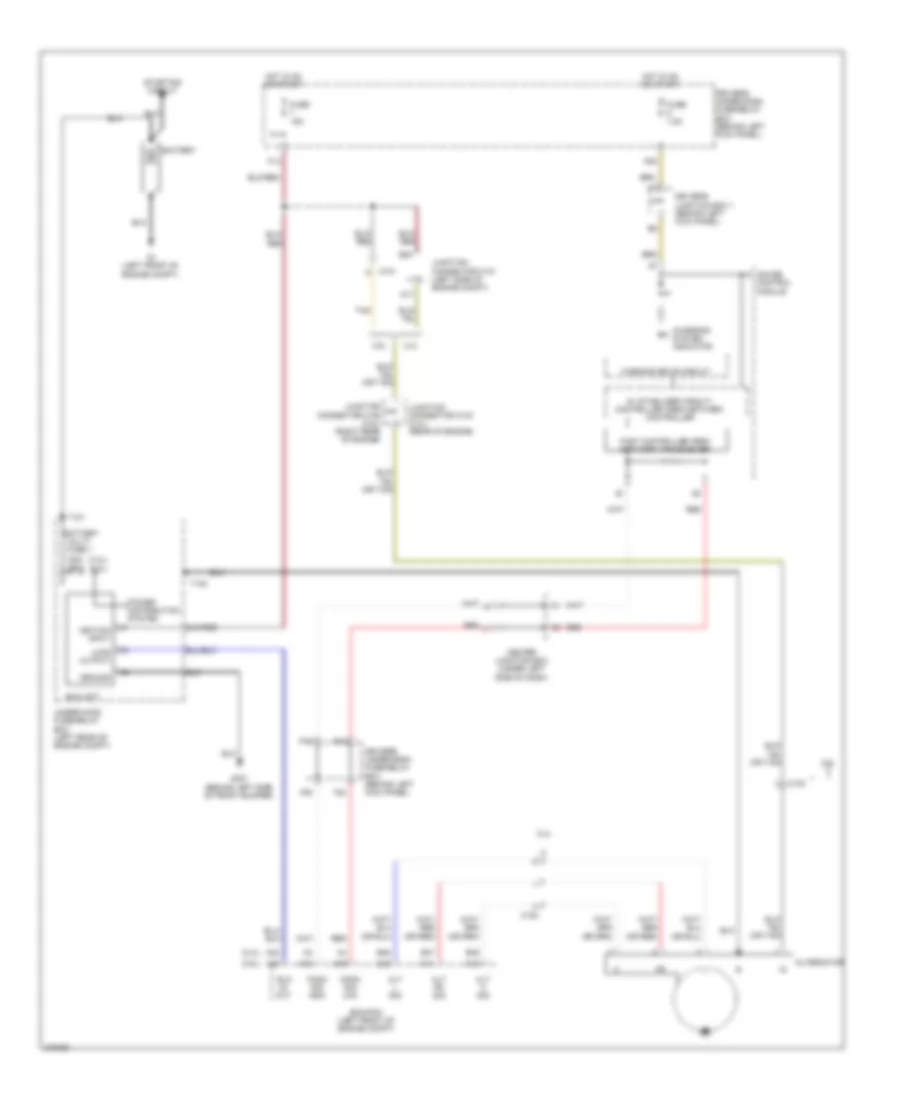 3.5L, Charging Wiring Diagram for Honda Accord LX 2011