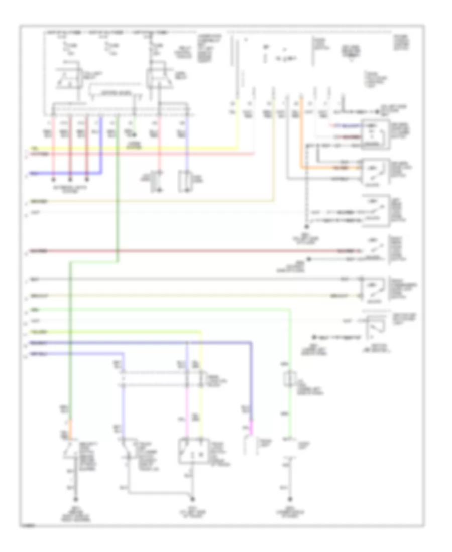 Forced Entry Wiring Diagram, Hybrid (2 of 2) for Honda Accord 2006